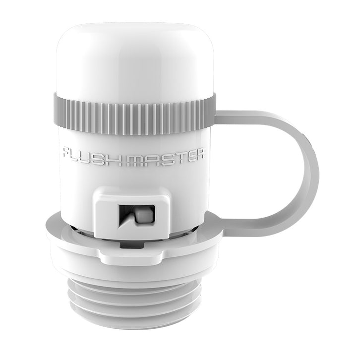 Raccord rapide pour port de chasse d'eau Flushmaster pour Suzuki - Blanc