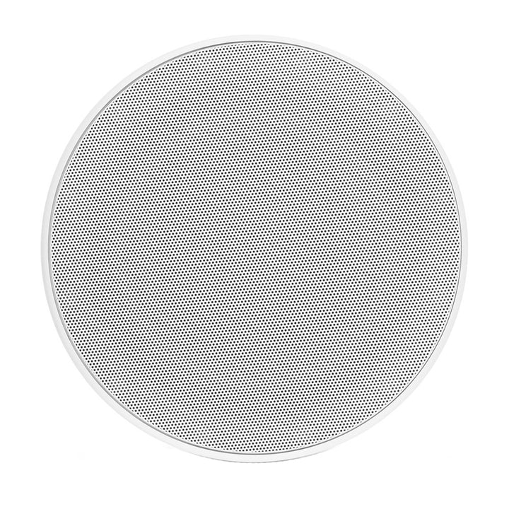 JL Audio M6 8-inch marine subwoofer with white luxe grille, designed for durable, high-quality boat audio systems.