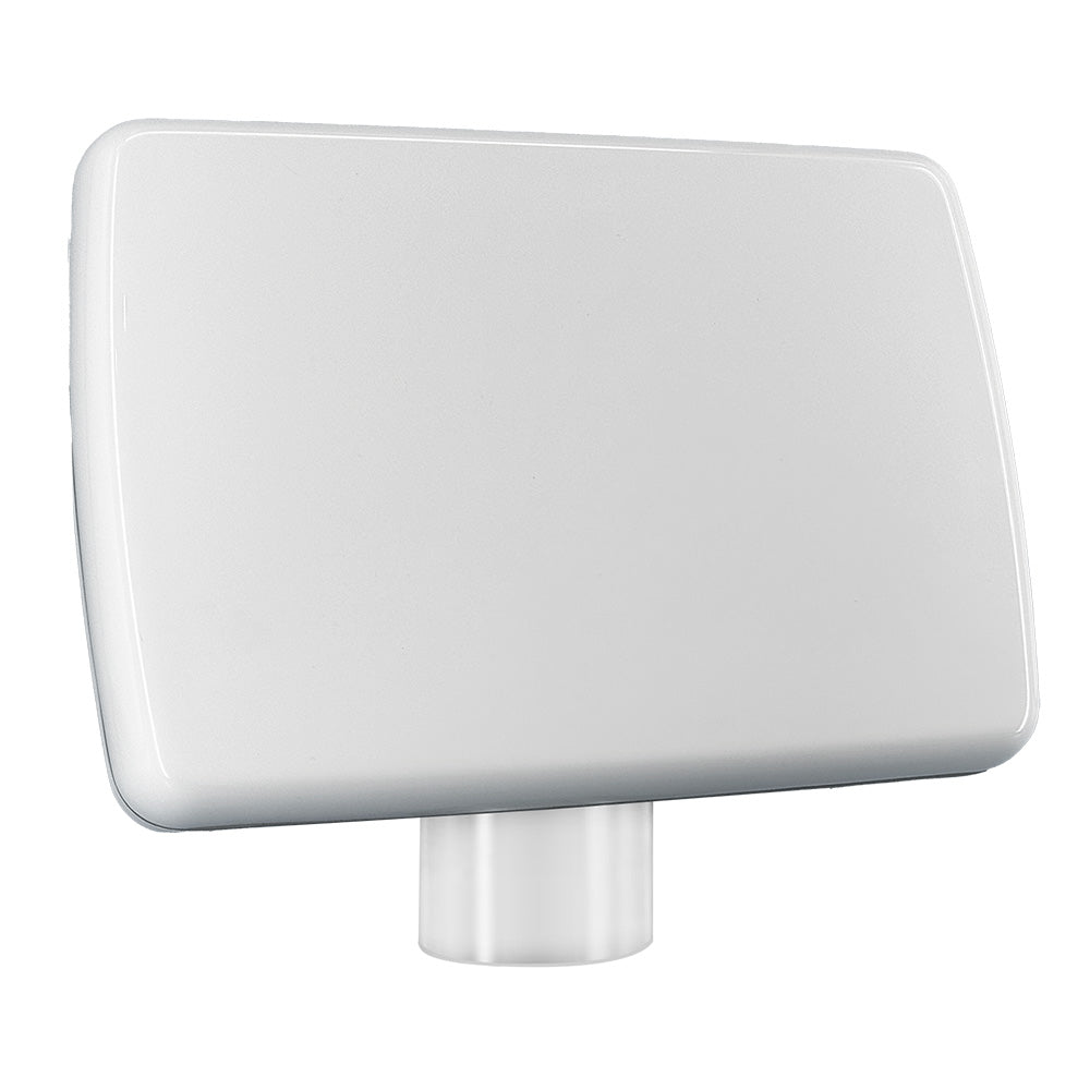 Seaview PowerPod Uncut display mount with aluminum base, measuring 11.125 inches wide and 8 inches high, for versatile screen installation.