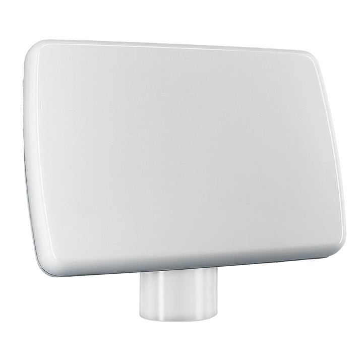 Seaview PowerPod Uncut display mount with aluminum base, measuring 11.125 inches wide and 8 inches high, for versatile screen installation.