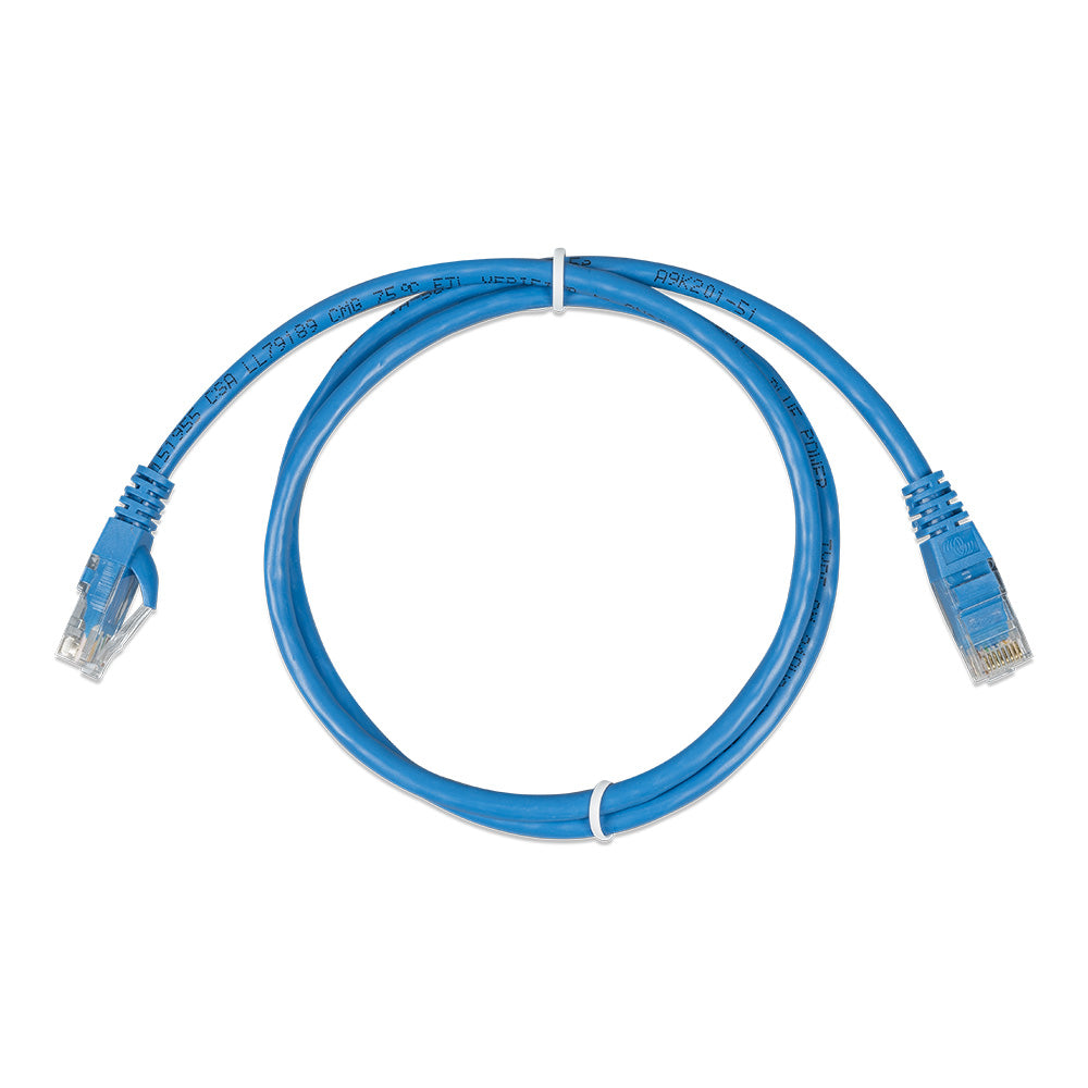 Victron Energy RJ45 UTP Ethernet cable, 0.9 meters, switch and accessory for network connections.