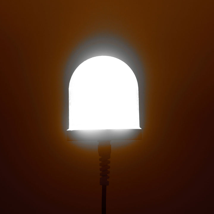 Hydro Glow 200W LED underwater dock light in warm white 3000K, designed for illuminating docks and underwater areas.