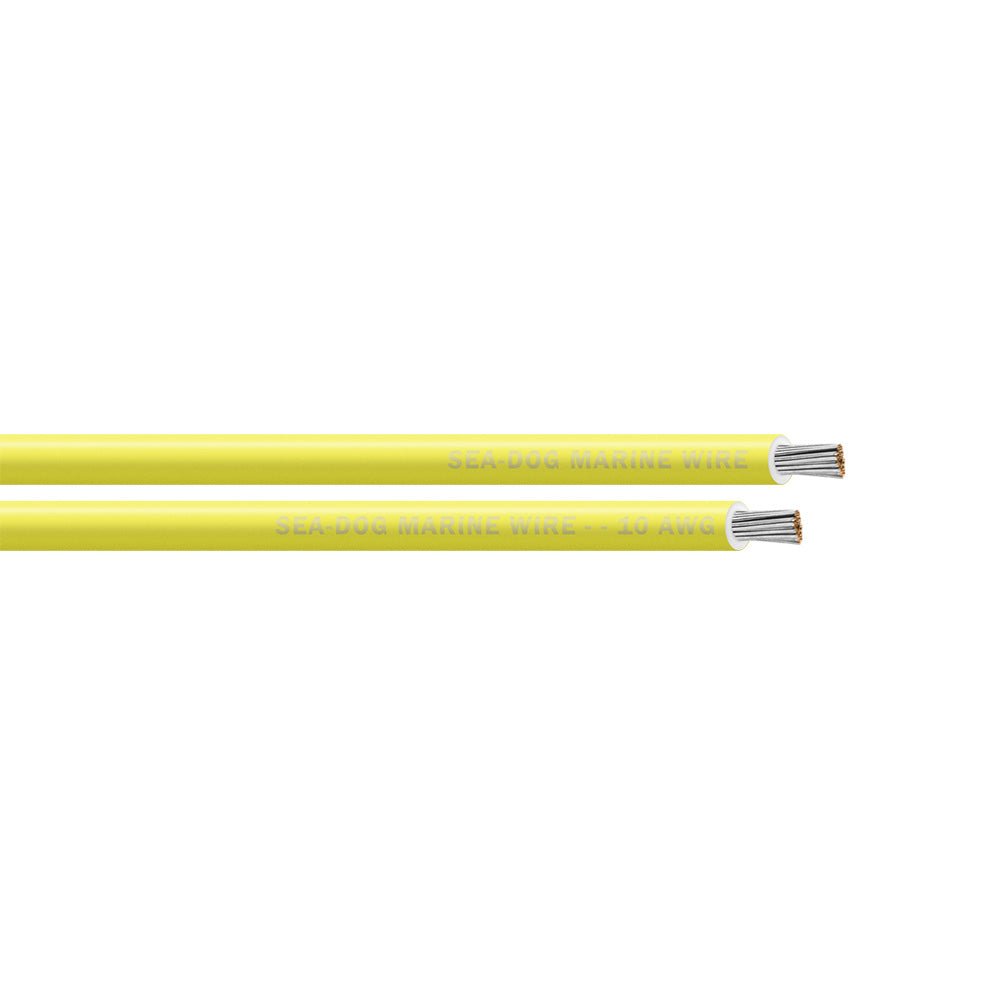 Sea-Dog 10 AWG Yellow Primary Wire - 25&