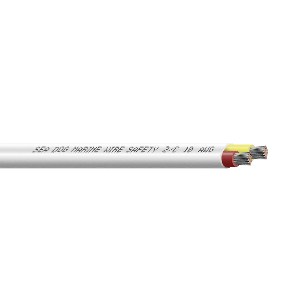 Sea-Dog 10/2 AWG Flat Duplex Safety Wire - Red/Yellow - 25&