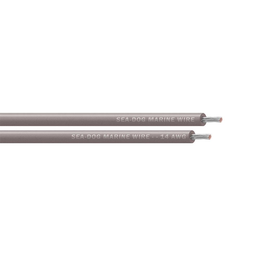 Sea-Dog 14 AWG Grey Primary Wire - 25&