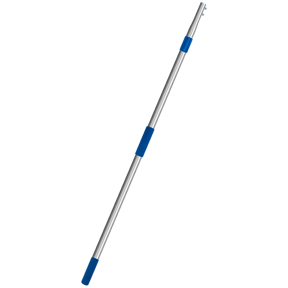 Star brite Standard Extend-A-Brush telescoping handle extended from 3 to 6 feet for cleaning tasks on boats and high surfaces.