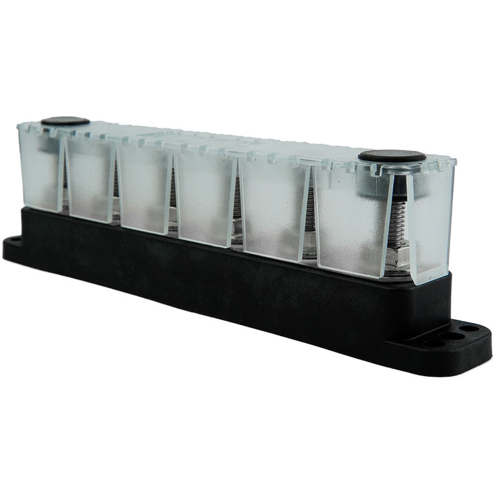 Egis MaxiBus 6 5/16-inch studs electrical busbar connector with 250 AMP capacity, made by Egis Mobile Electric.
