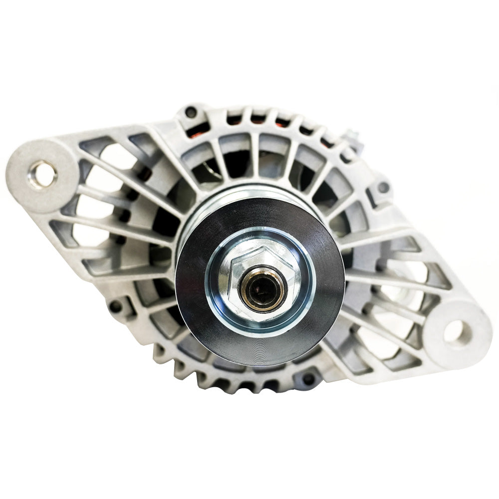 ARCO Marine Zeus A115/3500W 24V high-output alternator with J180 mount, shown in the product image.