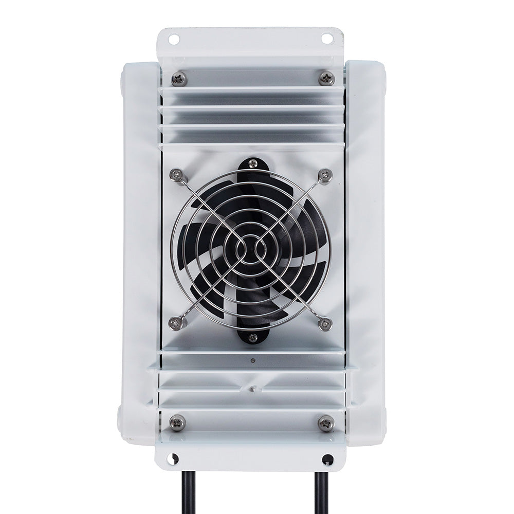 Pro-Guide Batteries 12V 10-Amp Bank On-Board Battery Charger showing digital display and charging ports.