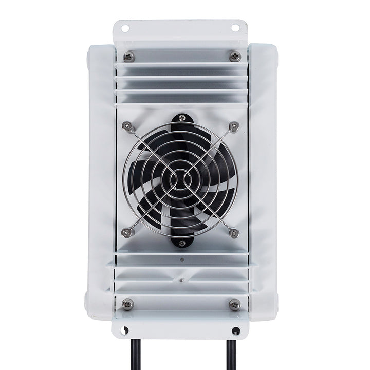 Pro-Guide Batteries 12V 10-Amp Bank On-Board Battery Charger showing digital display and charging ports.