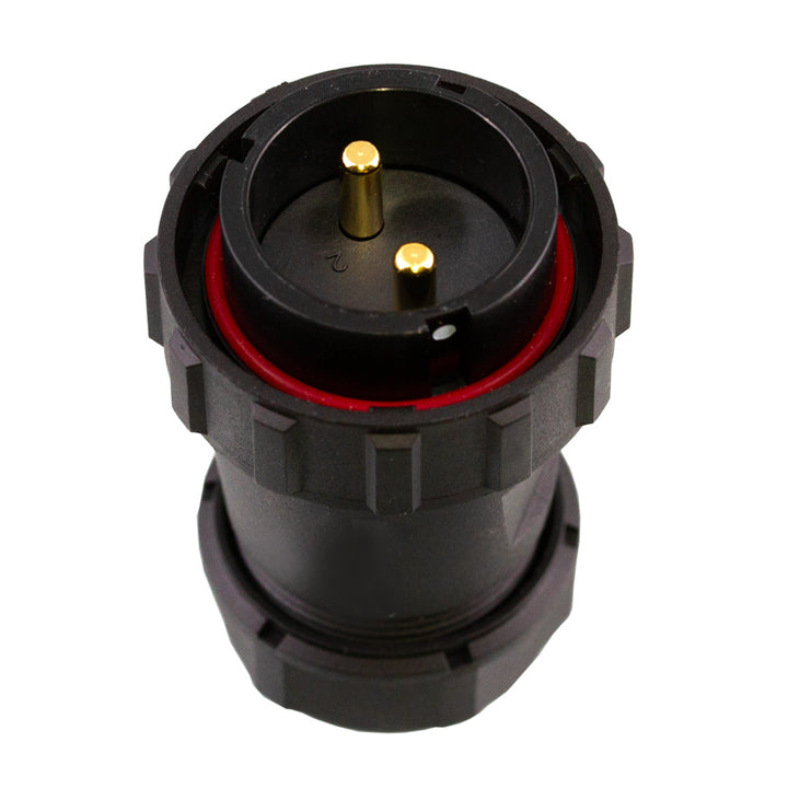 Scotty 2123 marine grade 12V plug accessory with durable construction, suitable for boat electrical connections.