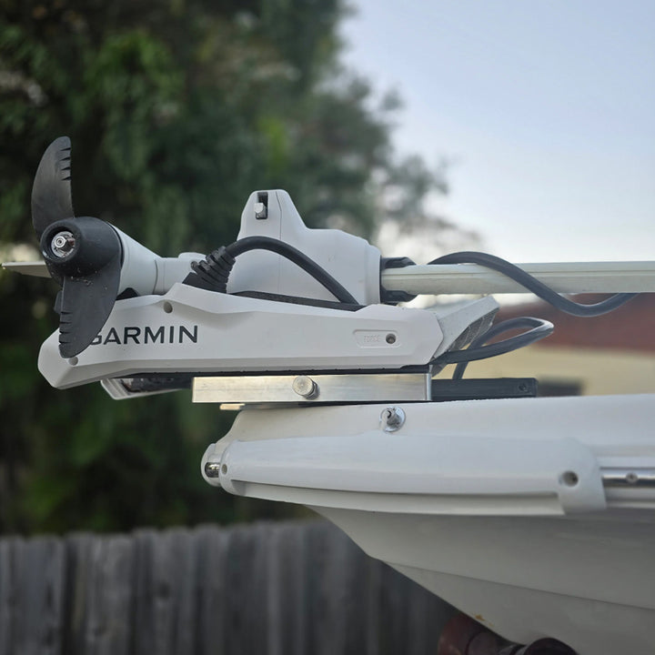 Sea Swivel Troll Track trolling motor mount, a durable accessory for secure mounting of trolling motors on boats.