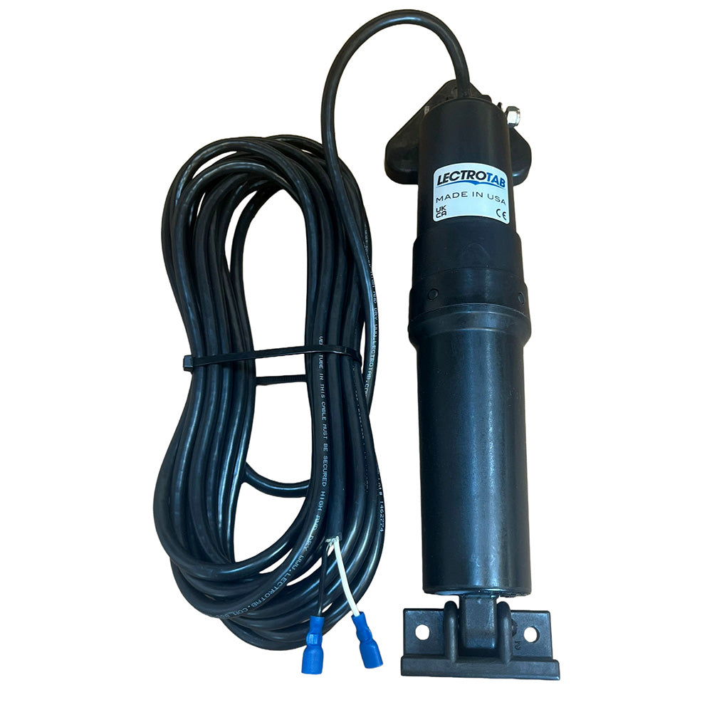 Lectrotab 12V trim tab actuator with 23-foot cable for Tidewater boats, part of Lectrotab's trim tab accessories collection.