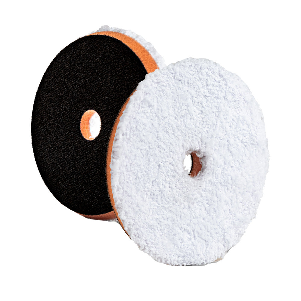 Lake Country HDO OSP microfiber cleaning pad, 5.5-inch size, designed for vehicle detailing and polishing.