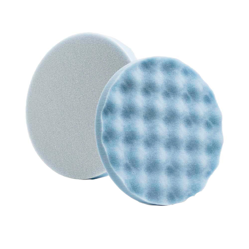 Lake Country HDO microfiber polishing pad in black, 6.5-inch cleaning pad for automotive polishing and detailing.