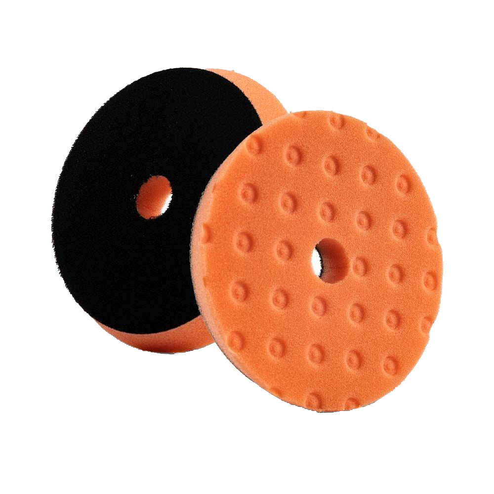 Lake Country SDO Orange Polishing Pad with CCS Technology, 5.5-inch, used for car detailing and polishing
