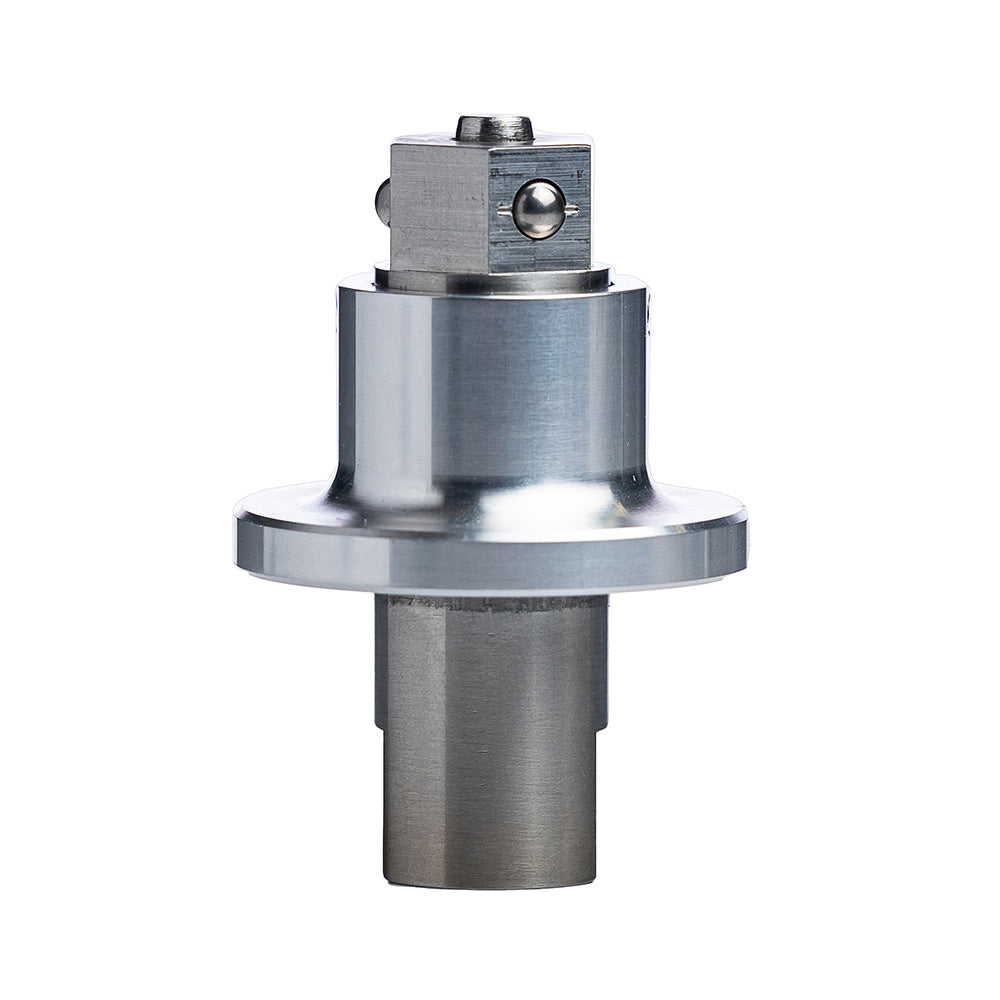 Lake Country quick disconnect adapter for cleaning tools, shown in the image with a durable plastic construction and metal fittings.