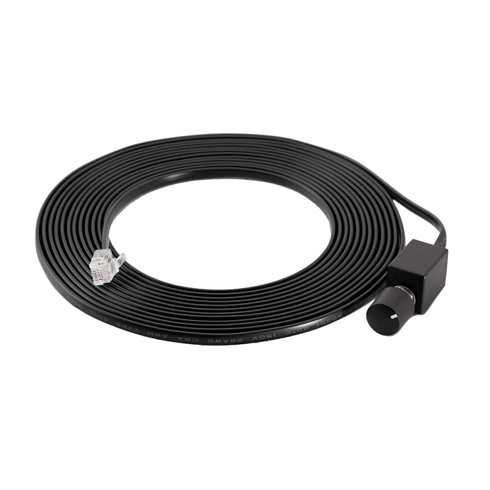 JL Audio water-resistant amplifier remote level control cable for car audio systems, with durable waterproof design.