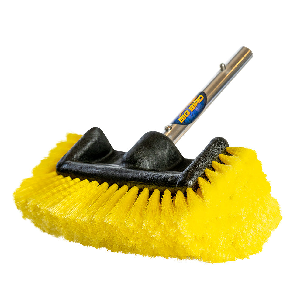 TD Mop Big Bird Brush Soft cleaning tool with yellow bristles and sturdy handle for effective dusting and surface cleaning.
