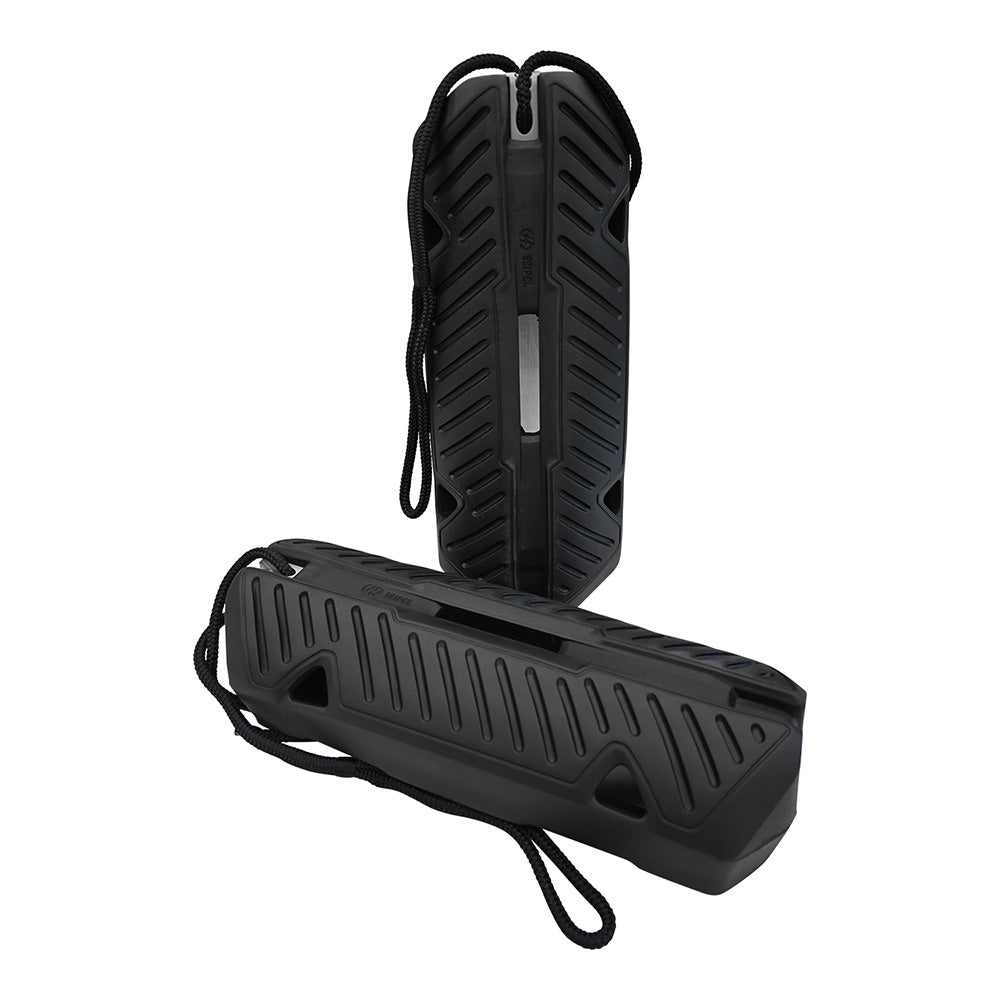 Seipel Marine EVA 2.0 fender, a durable boat bumper made of high-density EVA foam, designed for marine protection.