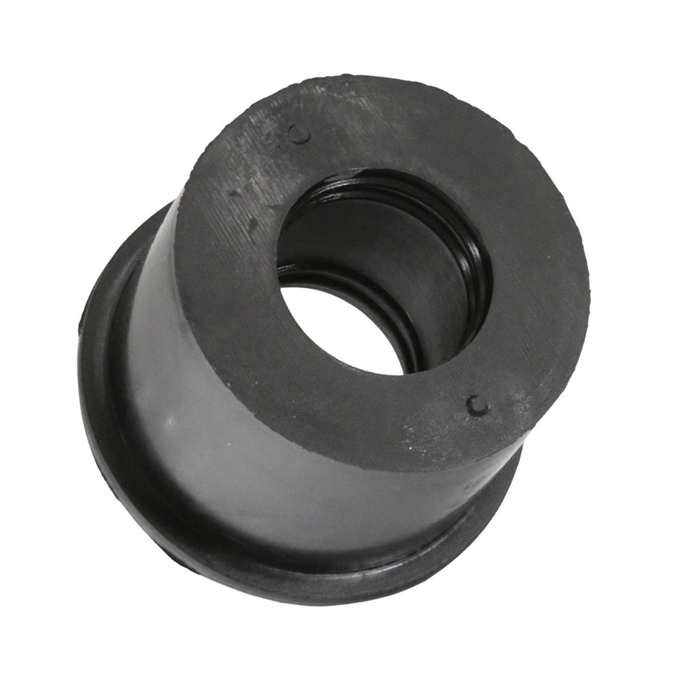 Barton Marine BPI-25 bulkhead pipe gland reducer for 25mm pipes, shown on hardware fitting with threaded ends.