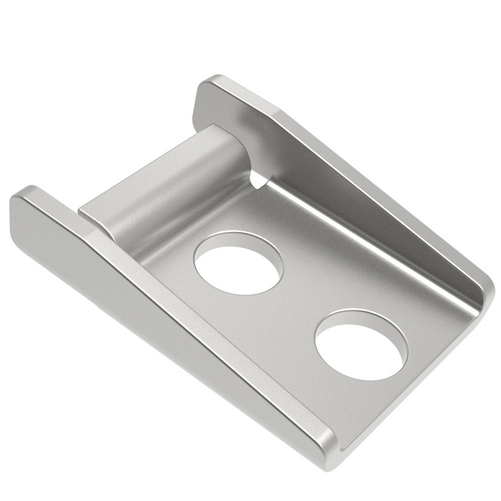 Southco stainless steel over-center draw latch with passivated finish, showing the latch mechanism and durable construction.