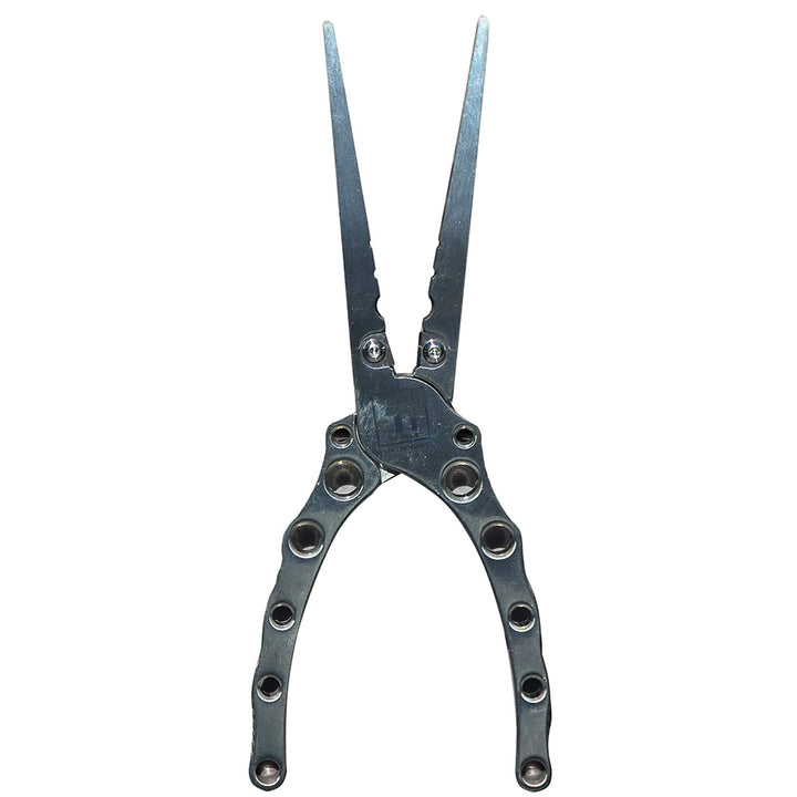 Ti-Tackle Titanium Fishing Pliers Inshore, durable tools with ergonomic grips designed for fishing and tackle adjustments.