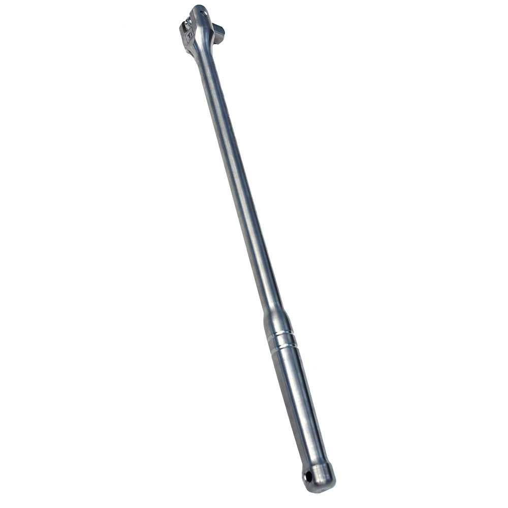 Ti-Tackle 1/2-inch drive breaker bar, a durable tool for loosening and tightening fasteners, with a long handle for leverage.