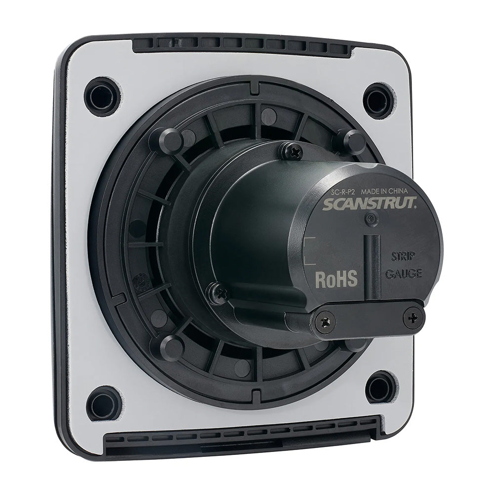 Scanstrut Roam Series 125V 30A AC power inlet accessory with durable connector and protective cover for marine or industrial use.