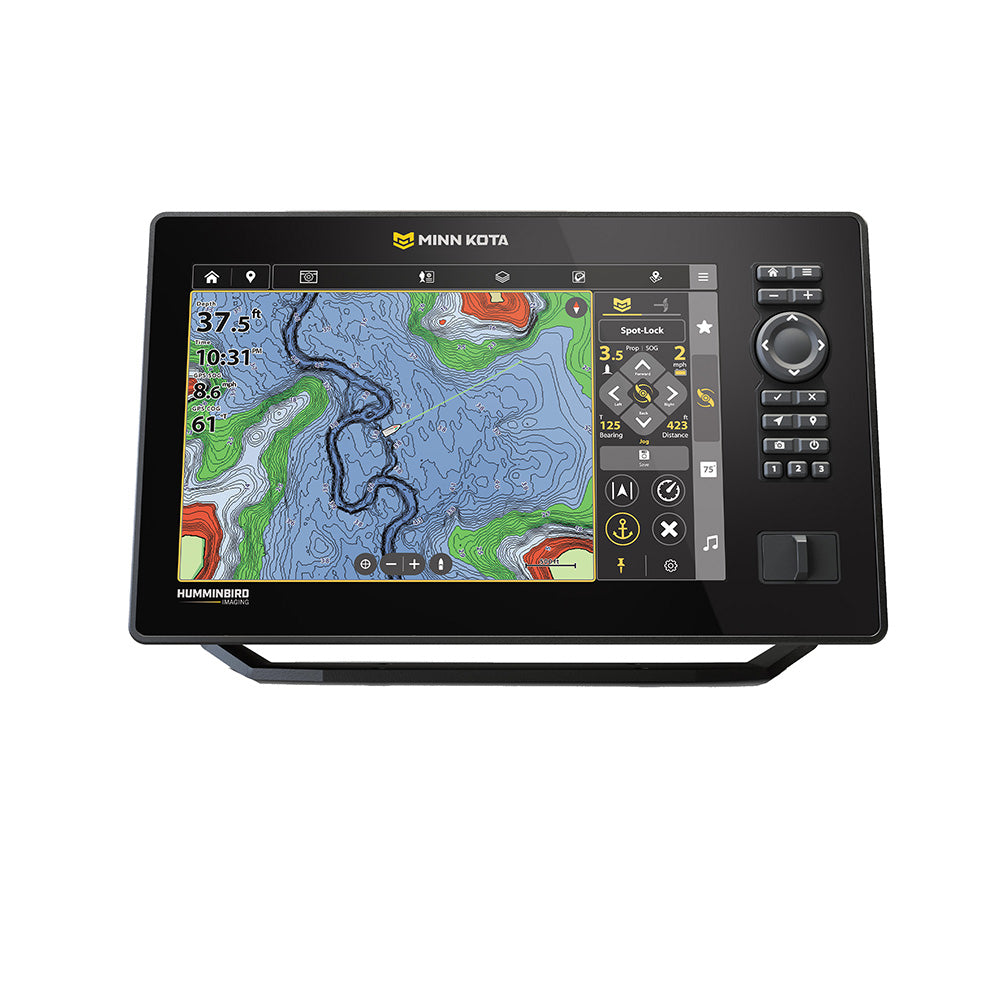 Minn Kota X10 CMSI+ VX 10" GPS/Fishfinder w/Transom Mount Transducer