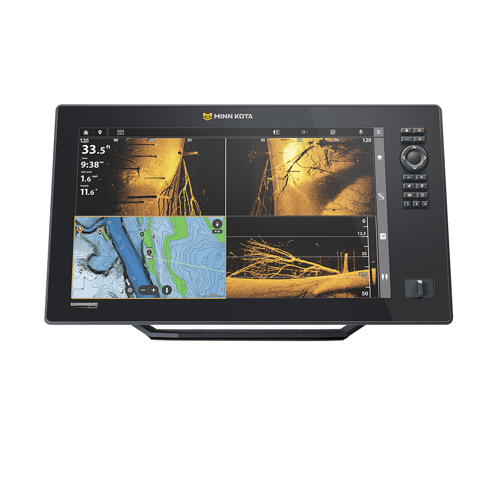Minn Kota X16 CMSI+ VX 16" GPS/Fishfinder w/Transom Mount Transducer