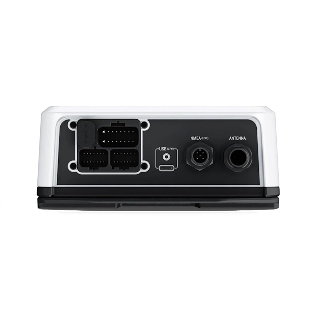 JL Audio A60-H Hideaway marine stereo head unit with digital controls and waterproof design for boat audio systems.