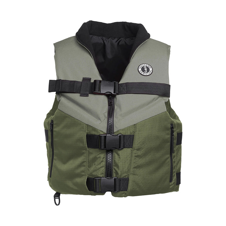 Mustang Accel Foam Vest - Green/Grey - XL