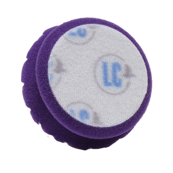 Lake Country ARC Violet Correcting Pad 3.5-inch cleaning pads, shown as a 2-pack for automotive polishing and paint correction.