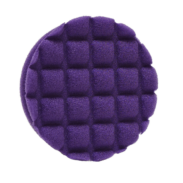 Lake Country ARC Violet Correcting Pad, 3.5-inch cleaning pad, shown in a 2-pack for car detailing and polishing.