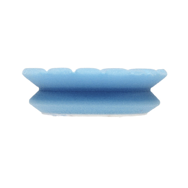 Lake Country ARC Blue Finishing Pads, 3.5-inch cleaning pads, shown in a 2-pack for car detailing and polishing.