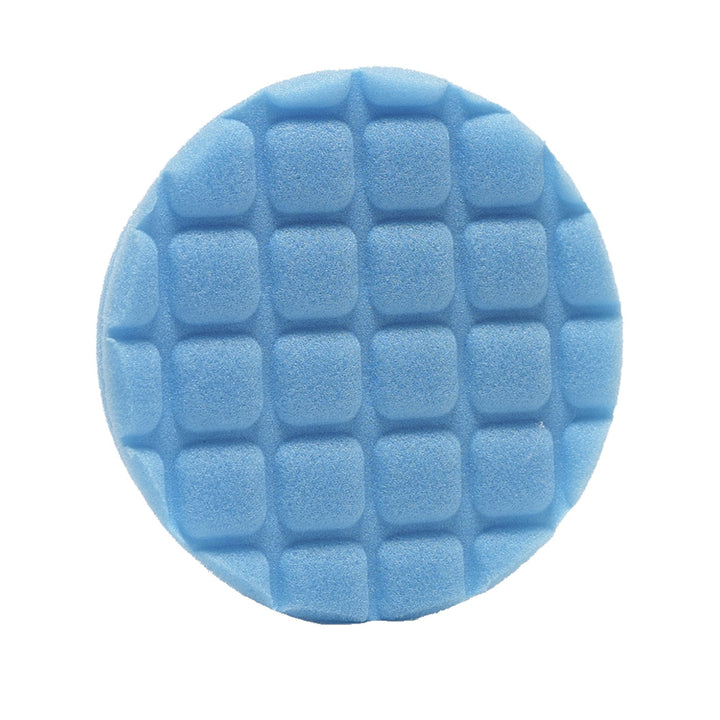 Lake Country ARC Blue Finishing Pad 3.5-inch cleaning pads, 2-pack, designed for smooth finishing and polishing of automotive surfaces.