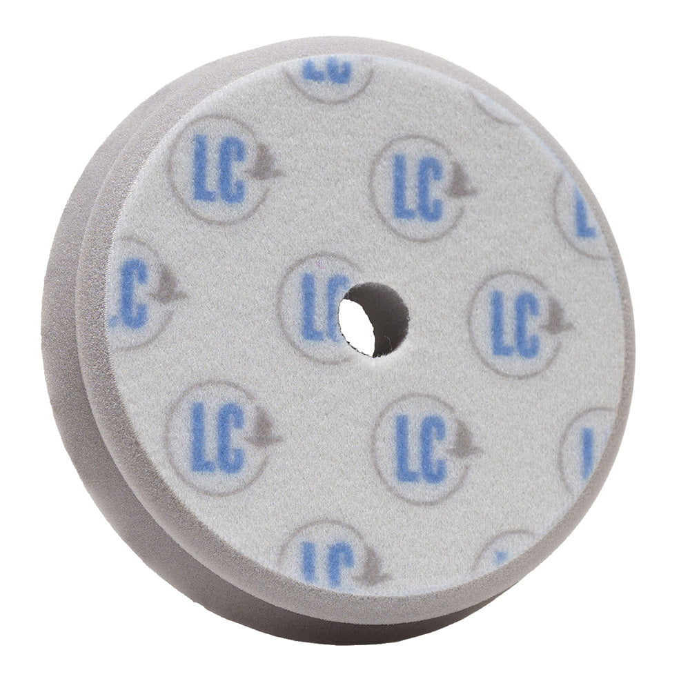 Lake Country ARC Grey heavy correcting cleaning pad, 5.5-inch size, used for polishing and paint correction on vehicles.