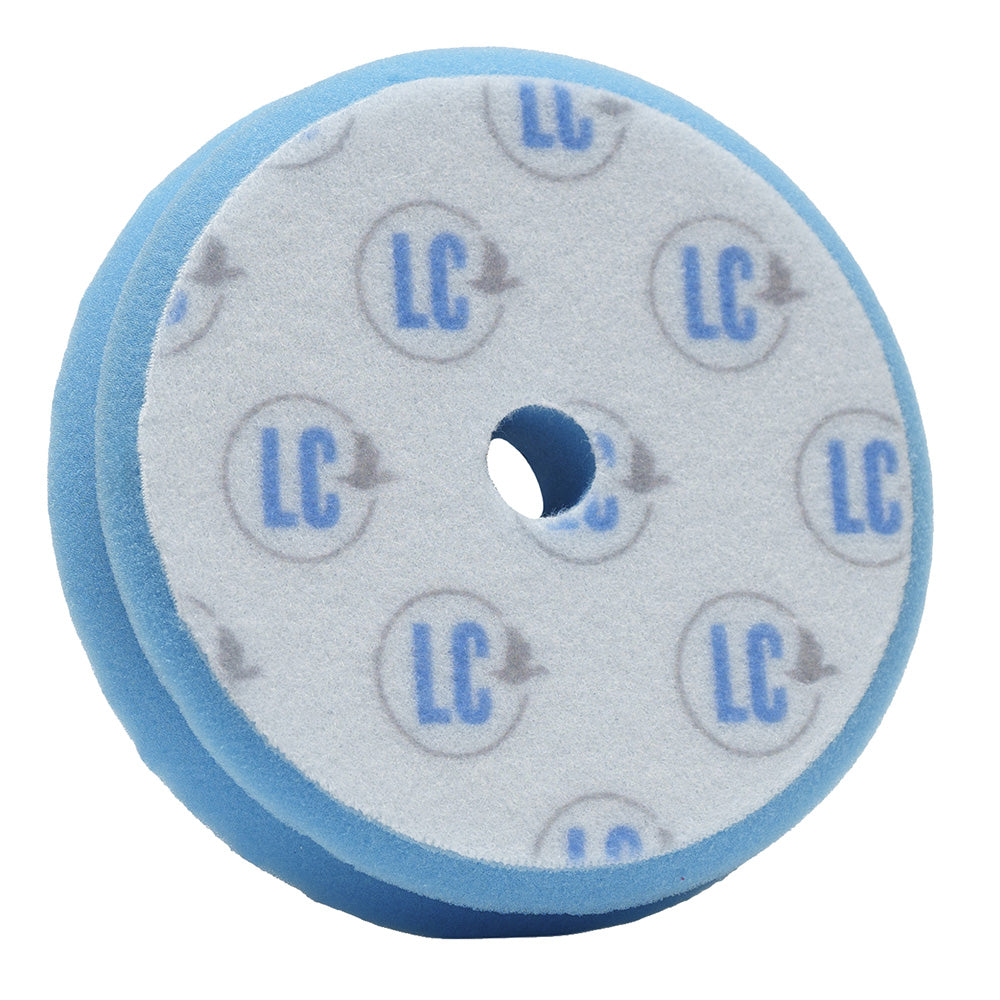 Lake Country ARC Blue Finishing Pad, 6.5-inch cleaning pad for polishing and detailing cars.