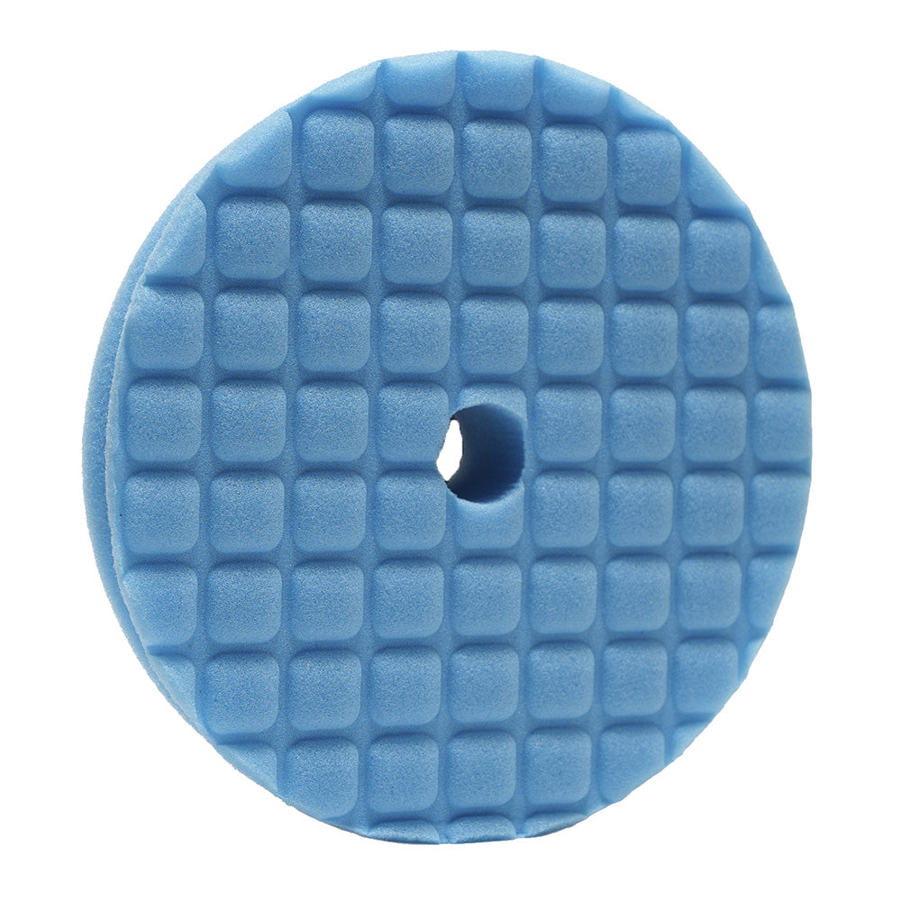 Lake Country ARC Blue Finishing Pad, 6.5-inch cleaning pad for polishing and finishing car surfaces.
