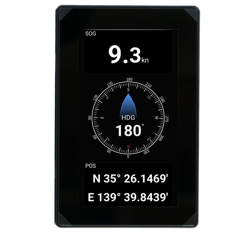 Furuno RD726 7-inch remote display instrument with black bezel and screen controls