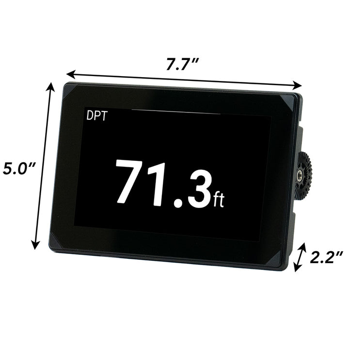 Furuno RD726 7-inch remote display instrument with compact black housing and clear front screen