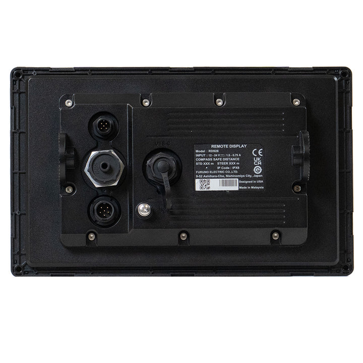 Furuno RD926 9-inch remote display instrument with black housing and screen for marine navigation systems