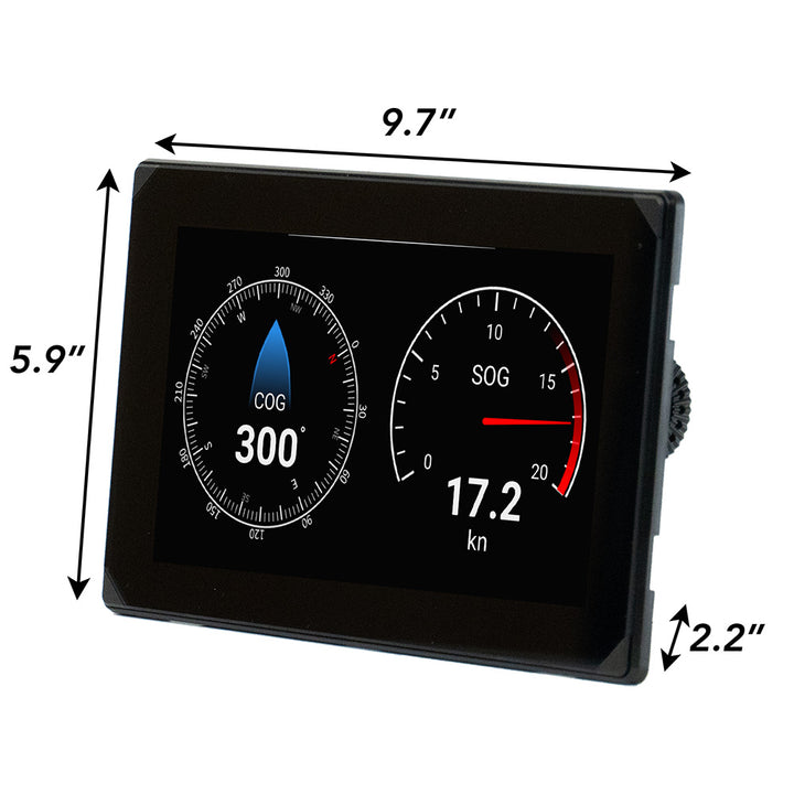 Furuno RD926 9-inch remote display instrument front view
