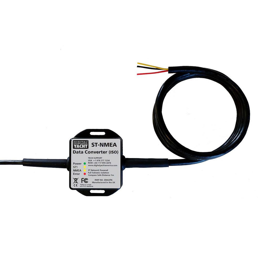 Digital Yacht SeaTalk1 to USB interface accessory with ports for connecting marine electronics to a computer.
