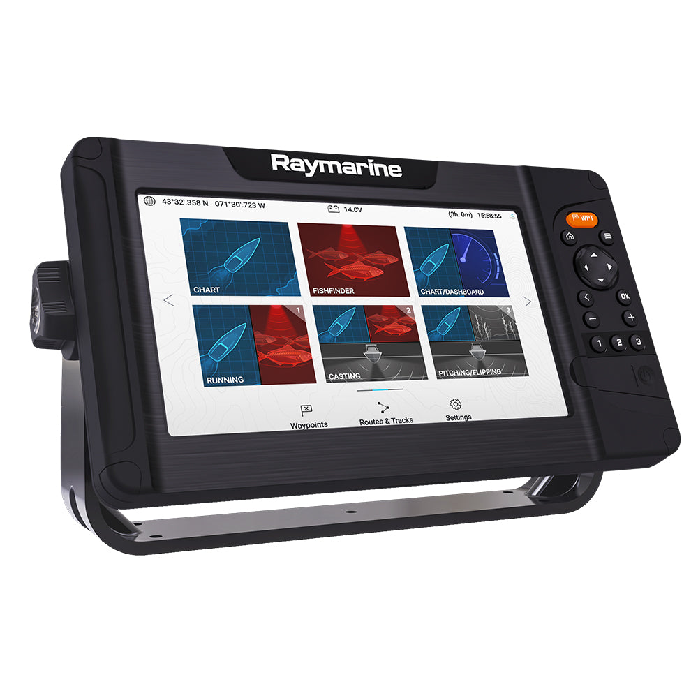 Raymarine Element 9 HV Combo w/HV-100 Transducer  Nav+ US  Canada Chart