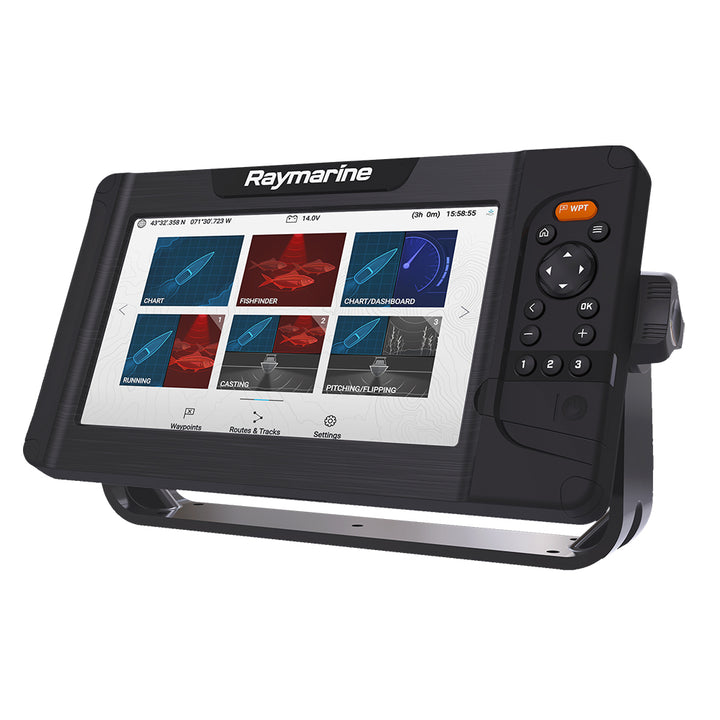 Raymarine Element 9 HV Combo w/HV-100 Transducer  Nav+ US  Canada Chart