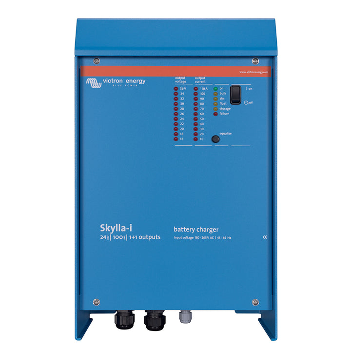 Chargeur Skylla-i Victron - 24 VDC - 100AMP - 2 banques - 230 VAC