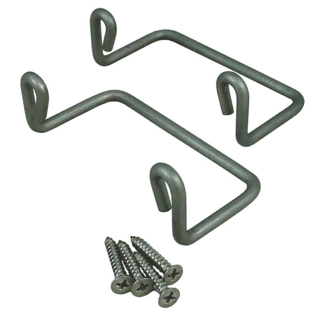 Dometic Hold Down Bracket Kit for 964 portable toilets, accessories in black, with mounting hardware for secure installation