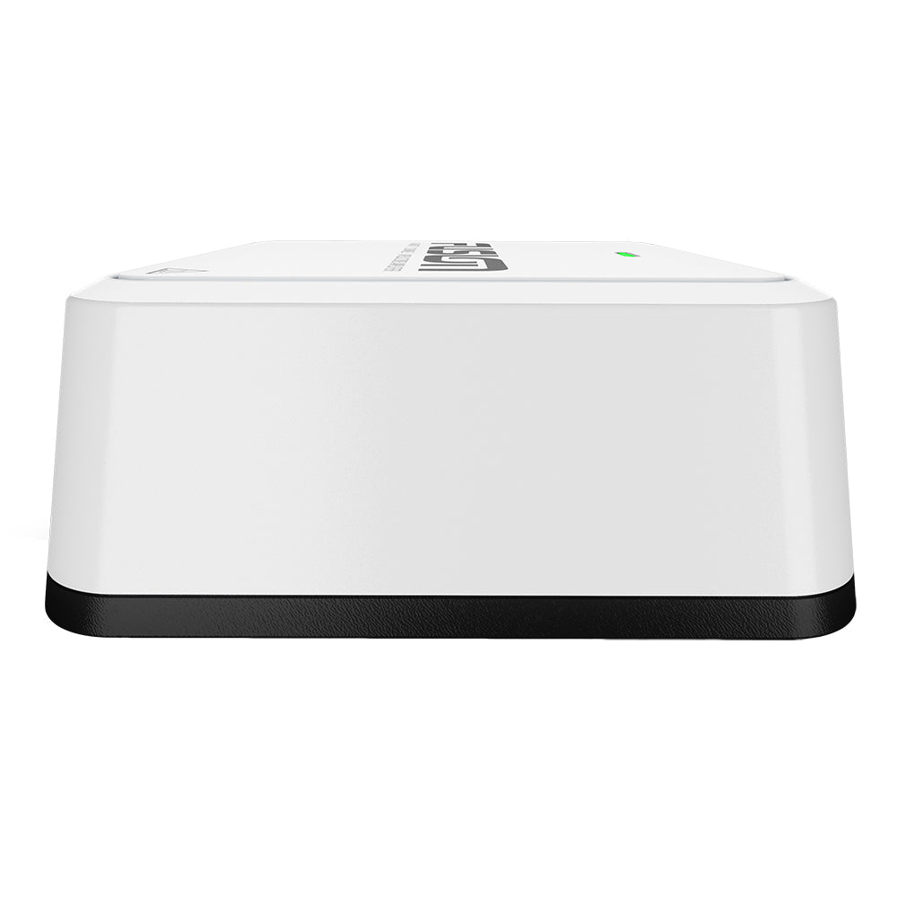 Fusion Apollo Marine Zone Amplifier 140W, marine stereo amplifier with control knobs and wiring for boat audio system.